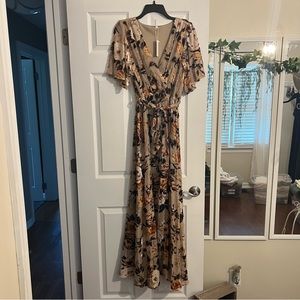 NWT Baltic Born Velvet Floral Maxi